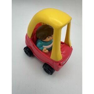 Burger King Little Tikes COZY COUPE CAR w/ Driver 3"  2003